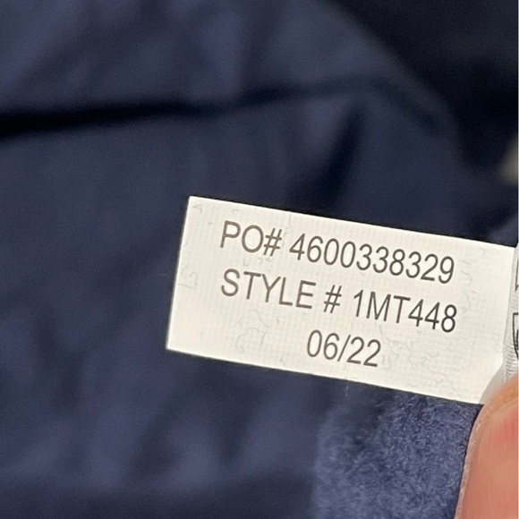 Travis Mathew Valiant Quarter 1/4 Zip Pullover Sweater Mens Size XL Mood Indigo - Picture 6 of 11